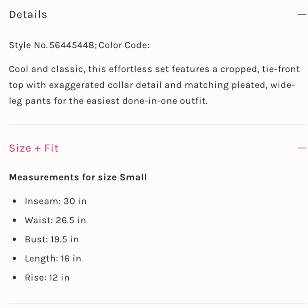 Free People Brunch Date Top and Pants Set in Black - Picture 2 of 2